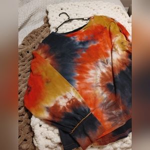 Umgee tie dye long sleeve top